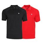 Donnay Donnay Heren - 2-Pack - Sport Polo Bjorn - Zwart &, Verzenden, Nieuw