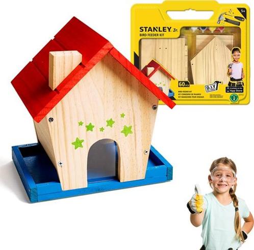 Stanley Jr. - Vogelhuis Bouwpakket Met Voederbakje - 5+, Kinderen en Baby's, Speelgoed | Educatief en Creatief, Nieuw, Verzenden