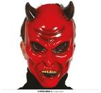 Masker Duivel plastic, Verzenden, Nieuw, Feestartikel