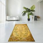 Grote gele vintage - Vloerkleed - 300 cm - 180 cm - met, Nieuw