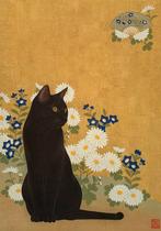 Flower garden cat - NO RESERVE - Ana Maia - Zweden (Zonder