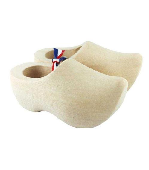 Kleine blanke klompjes van 6 cm, Kleding | Heren, Schoenen, Nieuw, Ophalen of Verzenden
