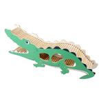 Duvo+ Knaagdieren Houten Speelhuis Krokodil, Dieren en Toebehoren, Knaagdieren en Konijnen | Toebehoren, Nieuw, Ophalen of Verzenden