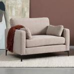 *WOONWINKEL* Fauteuil Beige Stof, Huis en Inrichting, Fauteuils, Verzenden, Nieuw, Stof