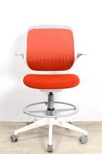 Steelcase Cobi, hoge werkstoel, wit-rood, Huis en Inrichting, Bureaustoelen, Nieuw, Ophalen of Verzenden