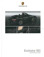 2012 PORSCHE 911 EXCLUSIVE HARDCOVER BROCHURE DUITS, Boeken, Auto's | Folders en Tijdschriften, Nieuw, Porsche, Author