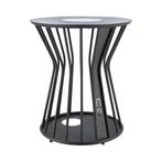Cosilumia loungetafel met verlichting Ø 52 x 60 cm - black, Verzenden, Nieuw
