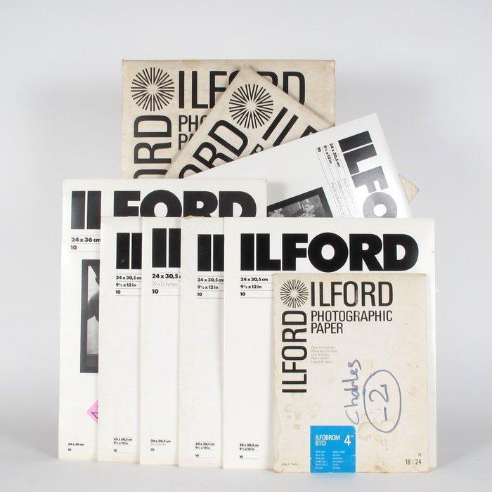 Ilford ILFOBROM B113 / MG1M / MG 44M / FB Fotopapier, Verzamelen, Fotografica en Filmapparatuur