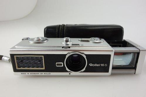 Rollei 16 S Zeiss Tessar 25mm f2,8 mit Tasche (ji109), Audio, Tv en Foto, Fotocamera's Analoog