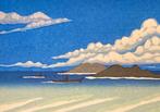 Uitzicht op het strand bij Senkaku-eiland. - Jun’ichir, Antiek en Kunst