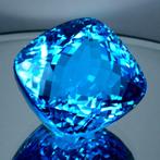 Blauw Topaas - 109.18 ct - International Gemological, Sieraden, Tassen en Uiterlijk, Nieuw