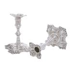 William Cafe - Kaarsenhouder (2) - .925 zilver - 1760, Antiek en Kunst, Antiek | Goud en Zilver