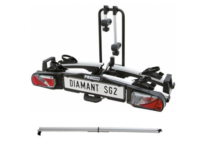Pro User Diamant SG2 fietsendrager voordeelset - 2 fietsen, Auto diversen, Dakdragers, Verzenden