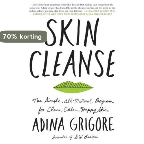 Skin Cleanse 9780062332554 Adina Grigore, Boeken, Overige Boeken, Gelezen, Verzenden