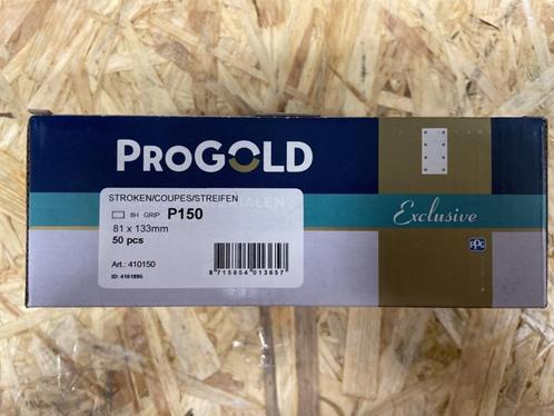 ProGold stroken P 150 - 50 stuks (Schuurpapier, GEREEDSCHAP), Doe-het-zelf en Verbouw, Schildersmaterialen, Overige typen, Nieuw