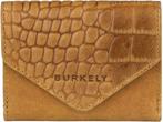 BURKELY Croco Cody Wallet S Portemonnee - Geel, Verzenden, Nieuw