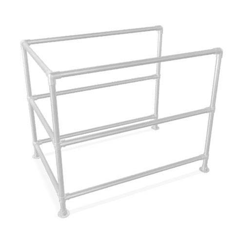 Steigerbuis Traphek Kranj | Staal 33.7 mm | Voet | DIY | Op, Doe-het-zelf en Verbouw, Ladders en Trappen, Ophalen of Verzenden