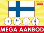Finse vlaggen - Vlag Finland binnen 24 uur geleverd, Nieuw, Ophalen of Verzenden