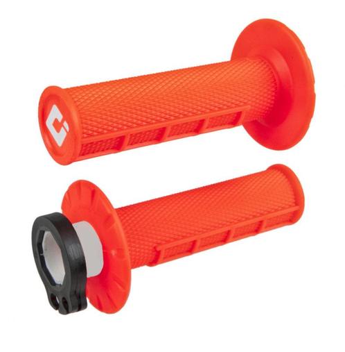 Odi Lock-On handvaten alle 2+ 4 takt Half Waffle Fluor Oranj, Motoren, Onderdelen | Merk-onafhankelijk, Ophalen of Verzenden