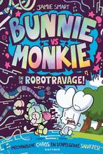 Boek: Bunnie vs Monkie en de robotravage - (als nieuw), Boeken, Verzenden, Zo goed als nieuw