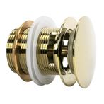 REA Clickwaste voor bad - glans goud - messing - 7 cm, Ophalen of Verzenden, Nieuw