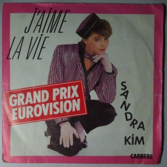 Sandra Kim - Jaime la vie - Single, Cd's en Dvd's, Vinyl Singles, Verzenden