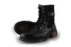 Mustang Veterboots in maat 41 Zwart | 10% extra korting, Verzenden, Zwart, Overige typen, Zo goed als nieuw