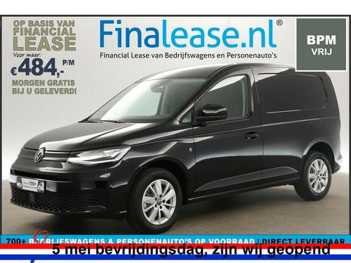 Volkswagen Caddy 2.0 TDI L1H1 NEUW BPM Vrij  123PK €484pm, Auto's, Bestelauto's, Lease, Automaat, Diesel, Volkswagen, Zwart, Verzenden