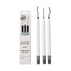 BrandNewCake Zwarte Stiften eetbare inkt set/3, Verzenden, Nieuw