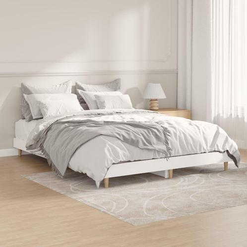 Bed Wit Hout 140x190cm: Luxe voor Minder! | OP = OP, Huis en Inrichting, Slaapkamer | Bedden, 140 cm, 190 cm of minder, Wit, Nieuw