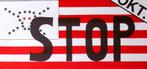 STOP inmenging V.S. in midden America (lijst optie, Posters), Verzamelen, Verzenden, Nieuw, Overige onderwerpen, Met lijst