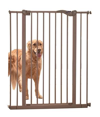 Savic Dog Barrier Afsluithek Grijs - 74-84X107 CM (354496), Dieren en Toebehoren, Hondenhokken, Verzenden