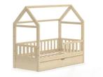 Huisbed 80x160 cm grenen kinderbed met lade, Kinderen en Baby's, Kinderkamer | Bedden, Ophalen of Verzenden, Nieuw