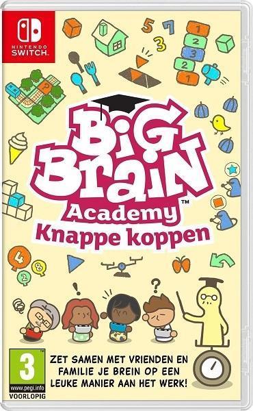 Big Brain Academy: Knappe Koppen Switch Morgen in huis!, Spelcomputers en Games, Games | Nintendo Switch, 3 spelers of meer, Zo goed als nieuw