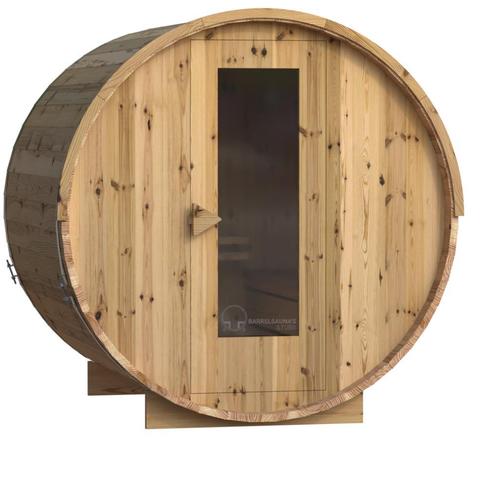 barrelsaunas, thermowood barrelsauna, saunabarrel buitensaun, Sport en Fitness, Sauna, Fins of Traditioneel, Complete sauna, Nieuw