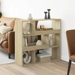 vidaXL Kamerscherm 100x33x94,5 cm bewerkt hout sonoma, Huis en Inrichting, Kasten | Boekenkasten, Verzenden, Nieuw, Overige houtsoorten