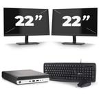 HP EliteDesk 800 G3 USFF - Intel Core i3-6e Generatie - 8GB, Computers en Software, Desktop Pc's, Verzenden, Nieuw