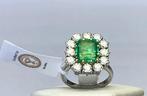 pala diamond - Ring Witgoud Smaragd - Diamant