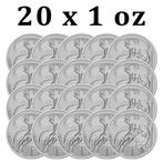 Niue. 2 Dollars 20 x 2021 1 oz $2 NZD Niue Silver DC Comics