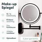 2dekans | Nolt Make Up Spiegel met LED Verlichting - 1X/10X, Ophalen of Verzenden, Zo goed als nieuw