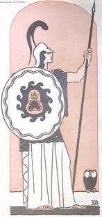 Mussolini opent de nieuwe universiteit te Rome (lijst optie), Antiek en Kunst, Verzenden