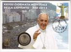 Vaticaan. 2 Euro 2013/2014 Rio de Janeiro + Muro di, Postzegels en Munten, Munten | Europa | Euromunten
