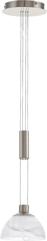 EGLO Montefio - Hanglamp - 1 Lichts - 185mm. - Nikkel-Mat -, Antiek en Kunst, Antiek | Lampen, Verzenden