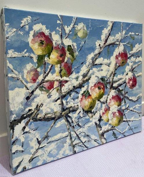 Irina Alex (1961) - La Première Neige, Antiek en Kunst, Kunst | Schilderijen | Klassiek