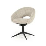 Stoel Eleonora NOL Taupe *NIEUW* Eetkamerstoel, Overige kleuren, Nieuw, Ophalen of Verzenden, Stof