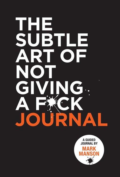 9780008542474 The Subtle Art of Not Giving a F*ck Journal, Boeken, Studieboeken en Cursussen, Zo goed als nieuw, Verzenden