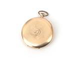 Een 14 krt. roségouden zakhorloge, jaren 20, Sieraden, Tassen en Uiterlijk, Horloges | Antiek