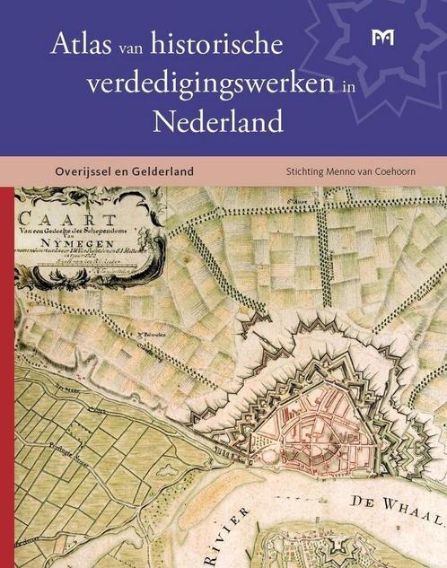 9789053455562 Atlas van historische verdedigingswerken in..., Boeken, Schoolboeken, Zo goed als nieuw, Verzenden