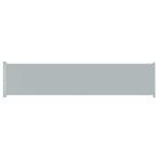 Privacy Scherm 140x600cm Grijs | Retourdeal (Zijscherm), Tuin en Terras, Tuinschermen, Staal, 100 tot 150 cm, Nieuw, Ophalen of Verzenden