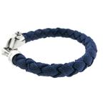 Omega Accessories; Sailing Bracelet; Blue; Nylon; (L) 21 cm, Sieraden, Tassen en Uiterlijk, Armbanden, Gebruikt, Ophalen of Verzenden